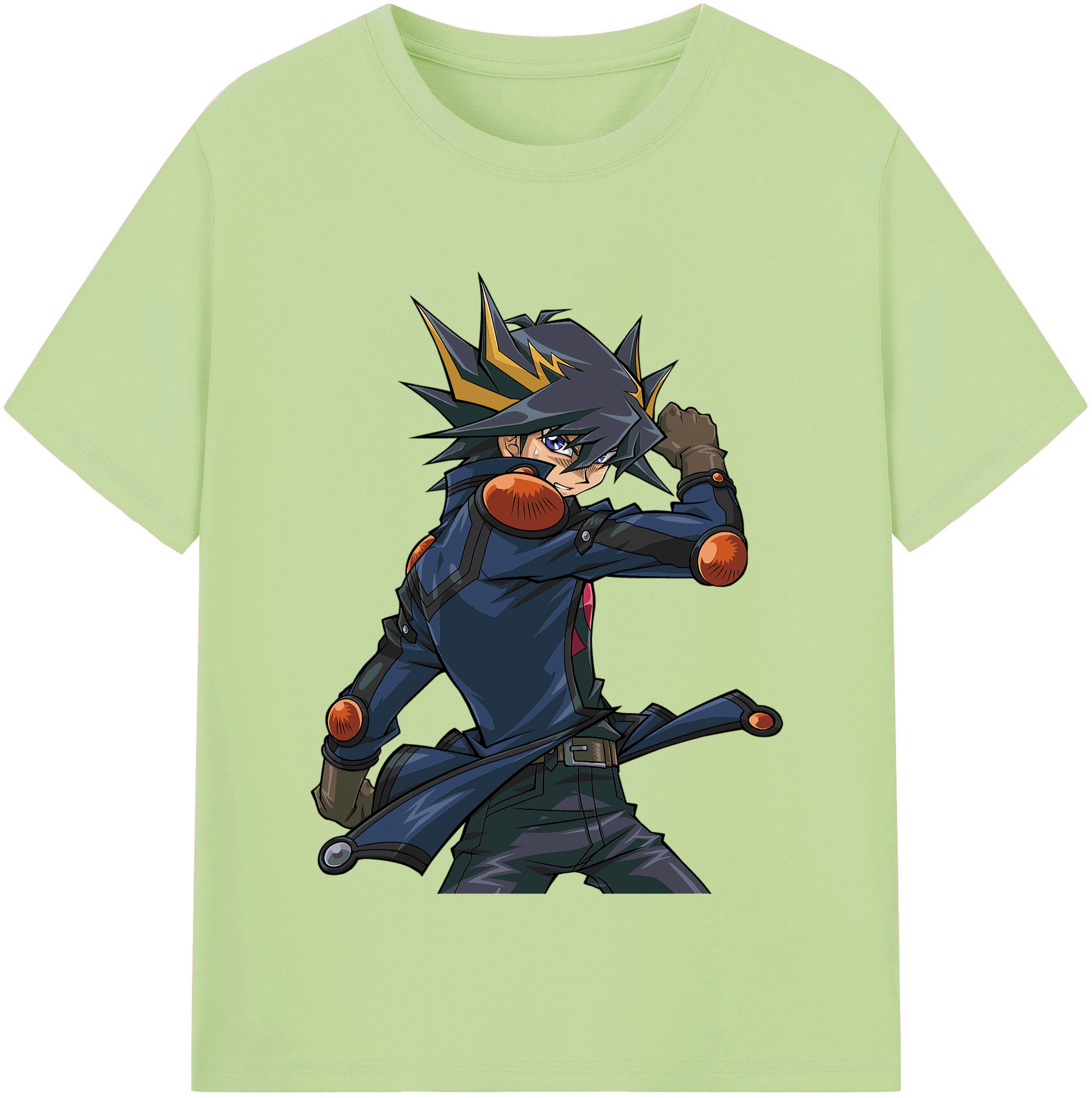 （画像用） 遊☆戯☆王 Yu-Gi-Oh! 綿100％半袖Tシャツ（フロントプリント）